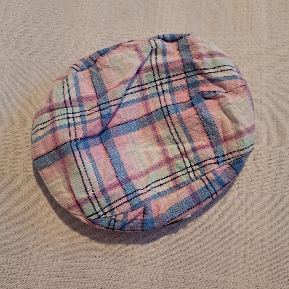Janie and Jack boys 6-12 months newsboy hat, VGUC